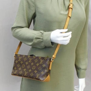 💎✨Authentic✨💎Louis Vuitton Monogram Trotteur Shoulder Bag Crossbody Bag